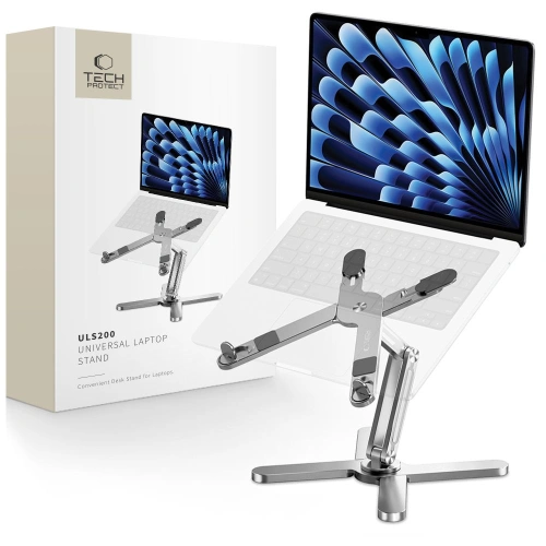 Podstawka Tech-Protect ULS200 Universal Laptop Stand Silver