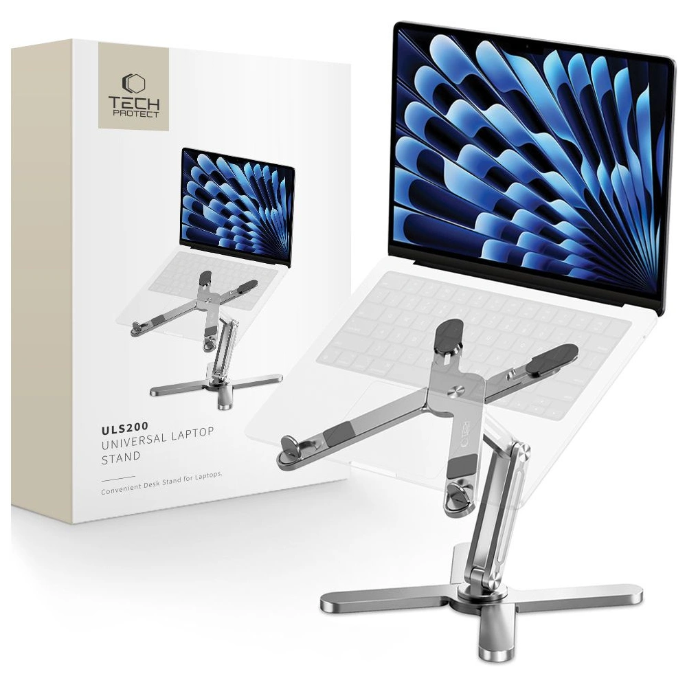 Hurtownia GSM - Podstawka Tech-Protect ULS200 Universal Laptop Stand Silver - THP2900 - {ean13} - Hurt
