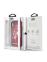 Wholesale Karl Lagerfeld KLHCPXDLKSRE iPhone X/Xs red hard case Signature Glitter - KLD200RED - {ean13} - Hurt