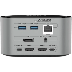 Hurtownia GSM - Dokkoló állomás 14in1 Blitzwolf BW-TH12 DC, 4xUSB-A 3.0, 3xUSB-C, M.2 SATA 3.0 SSD, 2xHDMI, DP, RJ45, jack 3.5mm - BLZ599 - {ean13} - Hurt