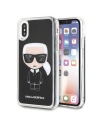 Karl Lagerfeld KLHCPXICGBK iPhone X/Xs black Iconic Glitter