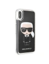 Hurtownia GSM - Karl Lagerfeld KLHCPXICGBK iPhone X/Xs czarny/black Iconic Glitter - KLD202BLK - {ean13} - Hurt