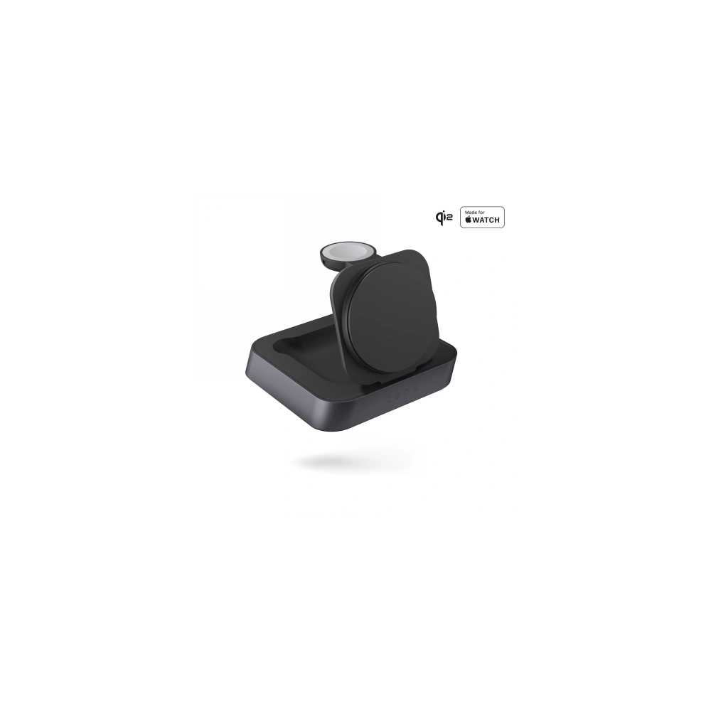 Hurtownia GSM - Bezdrátová nabíječka 2w1 ZENS Nightstand Charger Pro 2 Qi2 15W MagSafe - ZENS18 - {ean13} - Hurt