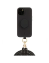 Etui Just Elegance PopGrip Apple iPhone 15 czarny/black
