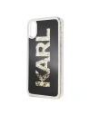 Wholesale Karl Lagerfeld KLHCPXKAGBK iPhone X/Xs black Karl logo Glitter - KLD206BLK - {ean13} - Hurt
