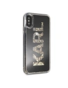 Wholesale Karl Lagerfeld KLHCPXKAGBK iPhone X/Xs black Karl logo Glitter - KLD206BLK - {ean13} - Hurt