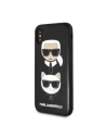 Hurtownia GSM - Karl Lagerfeld KLHCPXKICKC hardcase pentru iPhone X negru/black Karl & Choupette - KLD207BLK - {ean13} - Hurt
