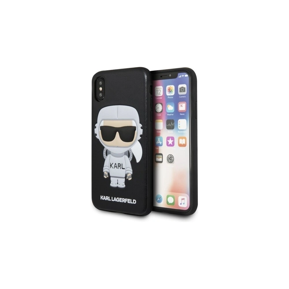 Hurtownia GSM - Karl Lagerfeld KLHCPXKSCO iPhone X hardcase czarny/black Karl Space Cosmonaut - KLD208BLK - {ean13} - Hurt