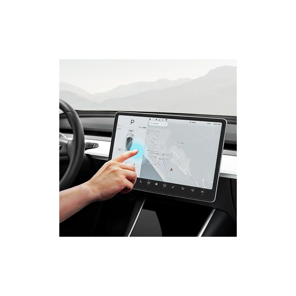Hurtownia GSM - Fólie matná GrizzGlass CarDisplay MatteScreen Easy pro Tesla Model 3 Highland 2023-2024 [2w1] - GRZ10295 - {ean13} - Hurt
