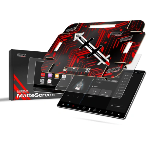 Folia matowa GrizzGlass CarDisplay MatteScreen Easy do Tesla Model 3 Highland 2023-2024