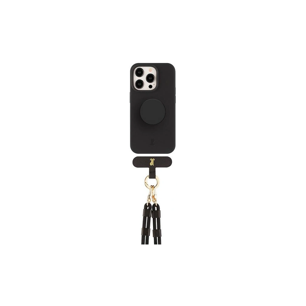 Hurtownia GSM - Etui Just Elegance PopGrip Apple iPhone 15 Pro czarny/black - JEC161 - {ean13} - Hurt