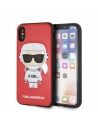 Karl Lagerfeld KLHCPXKSCORE iPhone X/Xs hardcase red Karl Space Cosmonaut