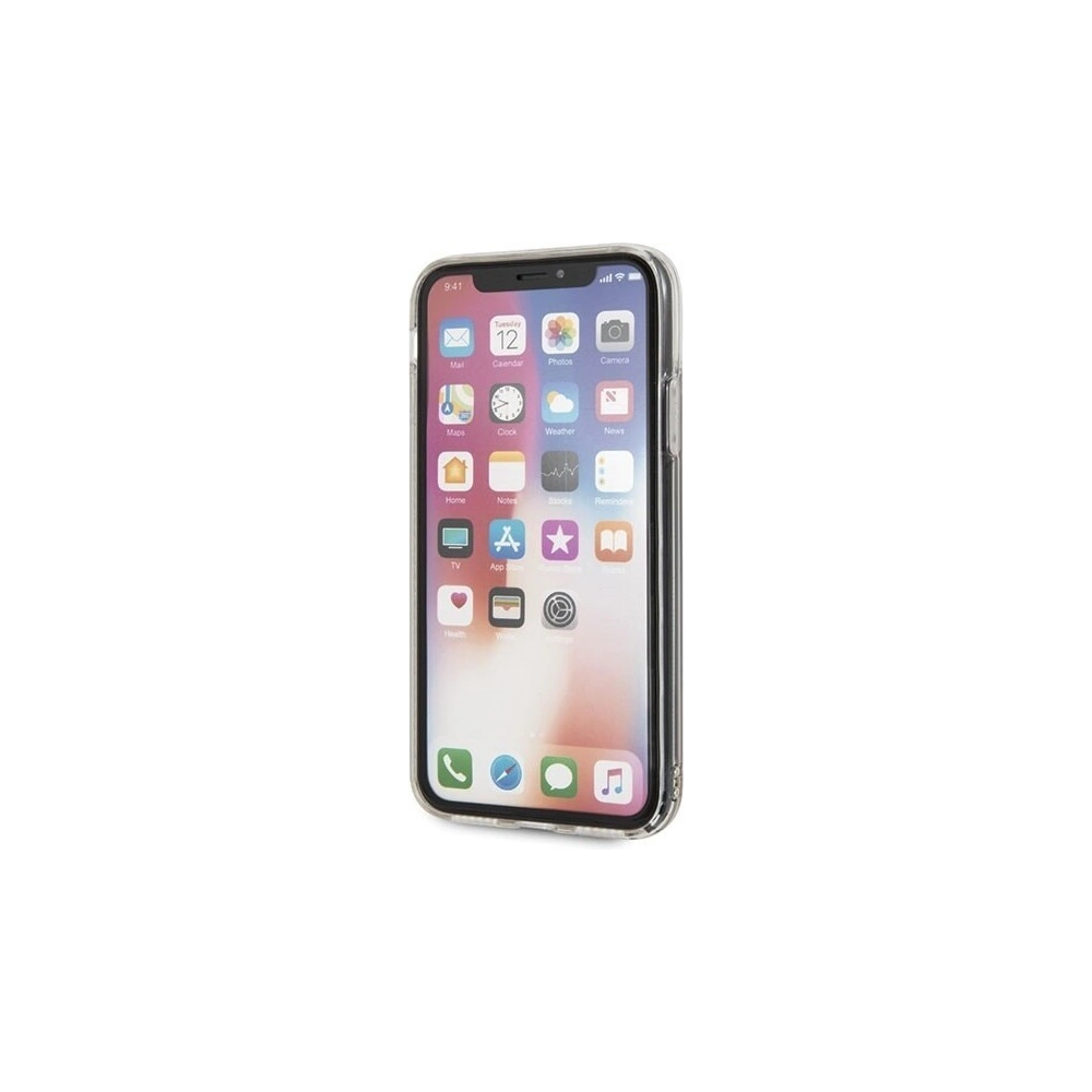 Hurtownia GSM - Karl Lagerfeld KLHCPXKSICGO iPhone X/Xs złoty/gold hard case Iconic Patterns Liquid Glitter - KLD210GLD - {ean13} - Hurt