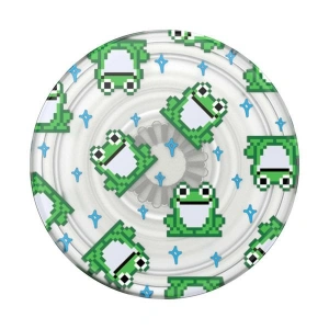 Hurtownia GSM - Držák na telefon POPSOCKETS PlantCore Grip 8 Bit Frogs - POP518 - {ean13} - Hurt