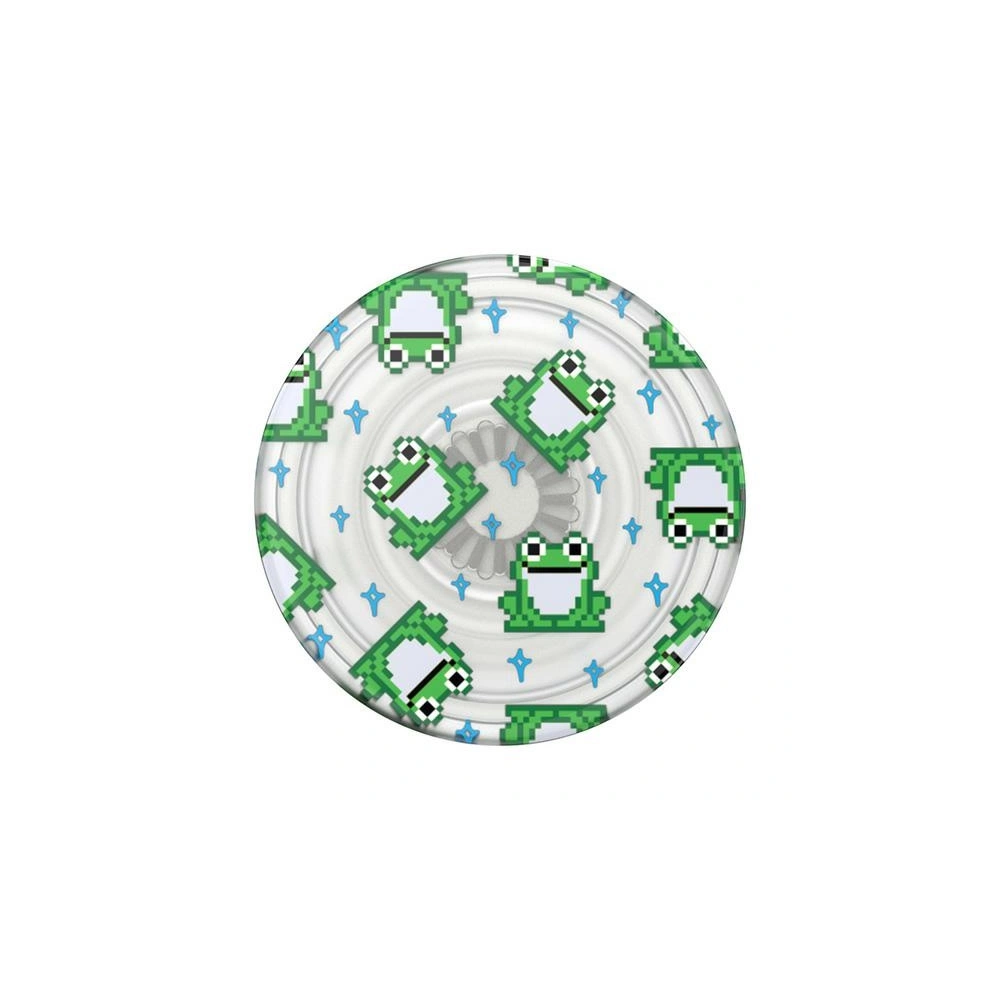 Hurtownia GSM - Suport pentru telefon POPSOCKETS PlantCore Grip 8 Bit Frogs - POP518 - {ean13} - Hurt