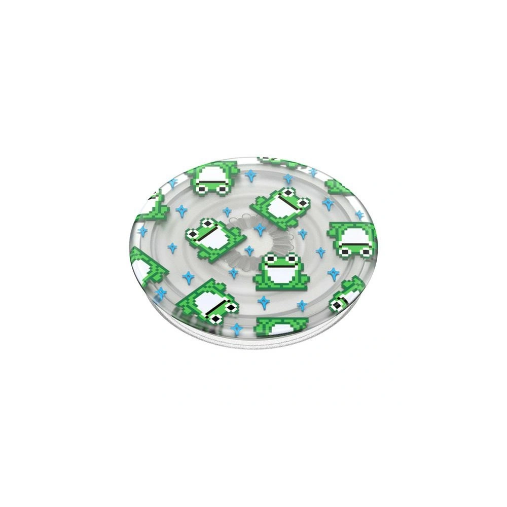 Hurtownia GSM - Suport pentru telefon POPSOCKETS PlantCore Grip 8 Bit Frogs - POP518 - {ean13} - Hurt