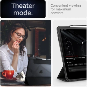 Hurtownia GSM - Case Spigen Ultra Hybrid Pro Apple iPad Air 13" 2024 (6. Generation) Schwarz - SPN3429 - {ean13} - Hurt