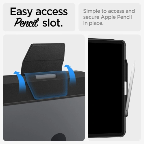 Etui Spigen Ultra Hybrid Pro Apple iPad Air 13" 2024 (6. generacji) Black