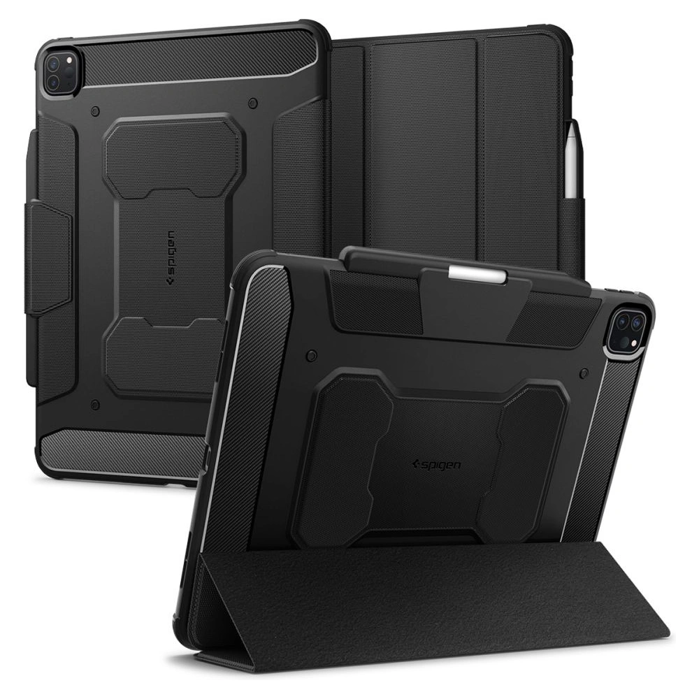 Hurtownia GSM - Etui Spigen Rugged Armor Pro Apple iPad Air 13" 2024 (6. generație) Negru - SPN3430 - {ean13} - Hurt