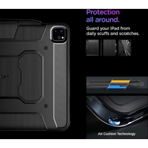 Hurtownia GSM - Case Spigen Rugged Armor Pro Apple iPad Air 13" 2024 (6. Generation) Schwarz - SPN3430 - {ean13} - Hurt