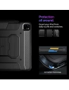 Hurtownia GSM - Etui Spigen Rugged Armor Pro Apple iPad Air 13" 2024 (6. generație) Negru - SPN3430 - {ean13} - Hurt