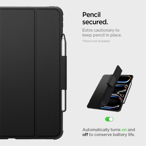 Etui Spigen Rugged Armor Pro Apple iPad Air 13" 2024 (6. generacji) Black