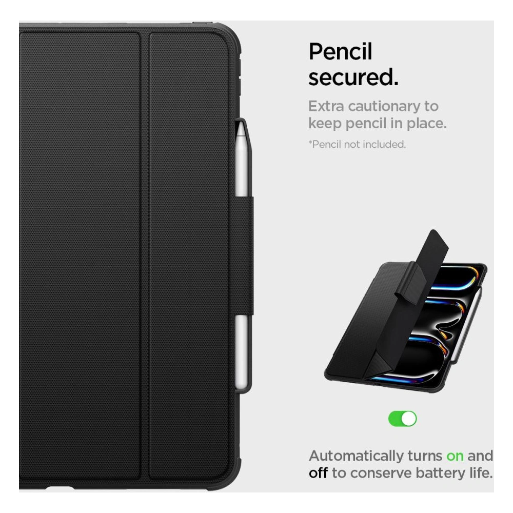 Hurtownia GSM - Etui Spigen Rugged Armor Pro Apple iPad Air 13" 2024 (6. generație) Negru - SPN3430 - {ean13} - Hurt