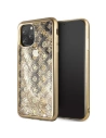 Hurtownia GSM - Etui Guess GUHCN65PEOLGGO Apple iPhone 11 Pro Max złoty/gold hard case 4G Peony Liquid Glitter - GUE287GLD - {ean13} - Hurt