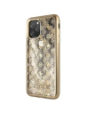 Hurtownia GSM - Etui Guess GUHCN65PEOLGGO Apple iPhone 11 Pro Max złoty/gold hard case 4G Peony Liquid Glitter - GUE287GLD - {ean13} - Hurt