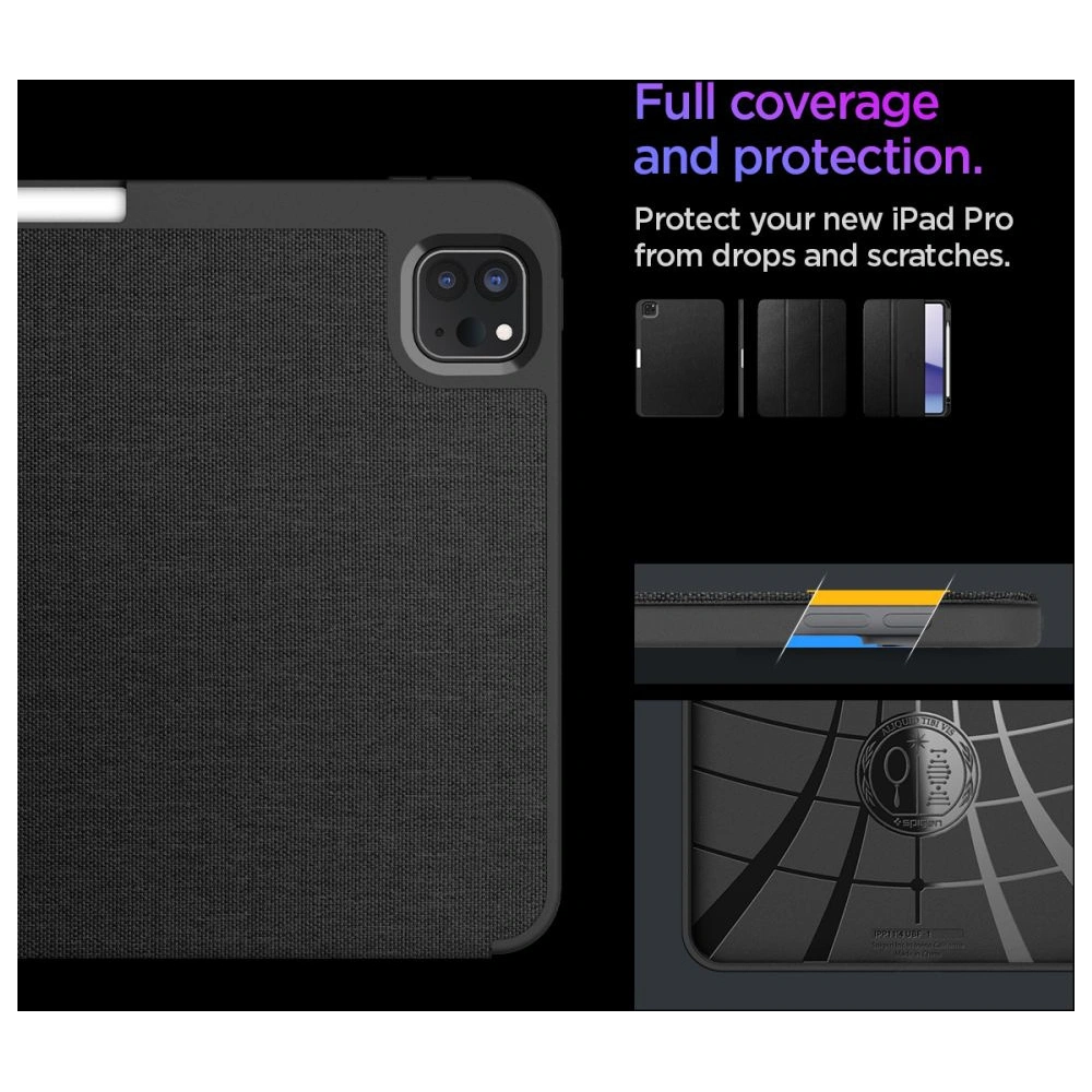 Hurtownia GSM - Etui Spigen Urban Fit Apple iPad Pro 11" 2024 (5. generace) černé - SPN3433 - {ean13} - Hurt