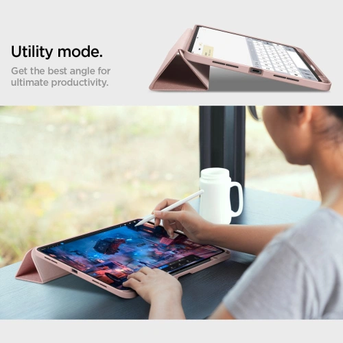 Etui Spigen Urban Fit Apple iPad Pro 11" 2024 (5. generacji) Rose Gold