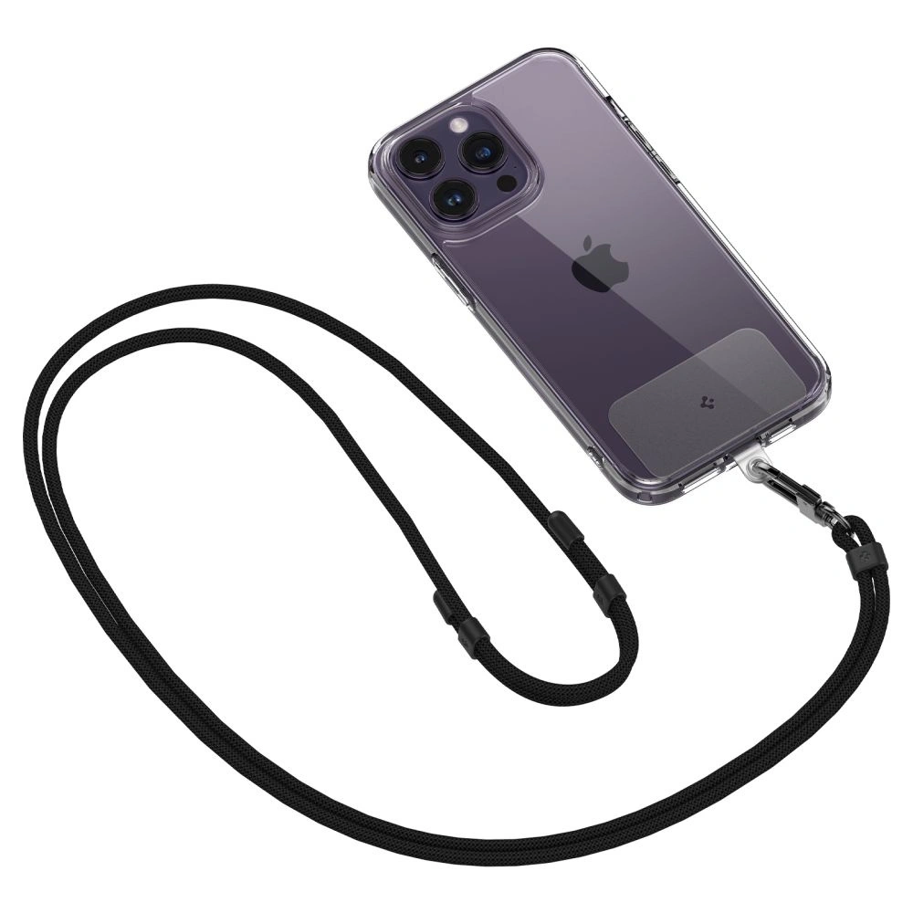 Hurtownia GSM - Smycz Spigen Universal Strap Set Crossbody & Wrist Black [2 PACK] - SPN3435 - {ean13} - Hurt