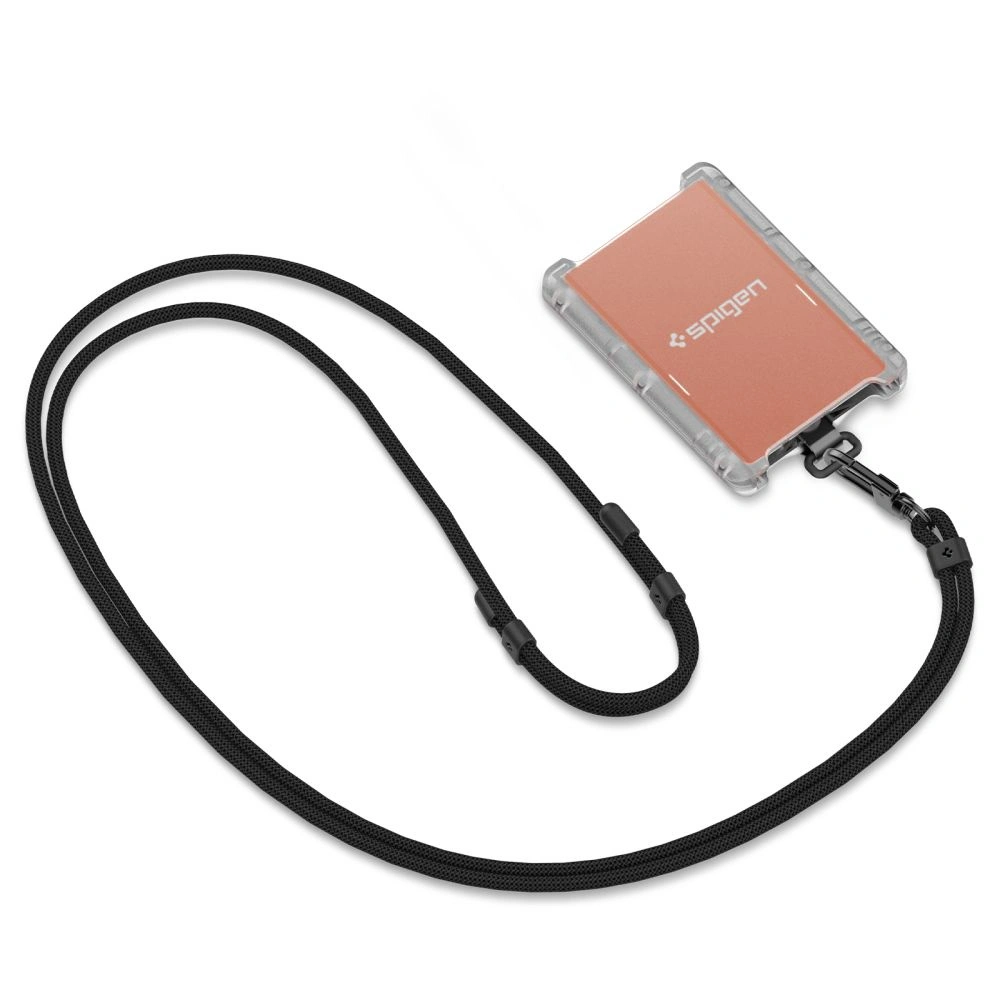Hurtownia GSM - Smycz Spigen Universal Strap Set Crossbody & Wrist Black [2 PACK] - SPN3435 - {ean13} - Hurt