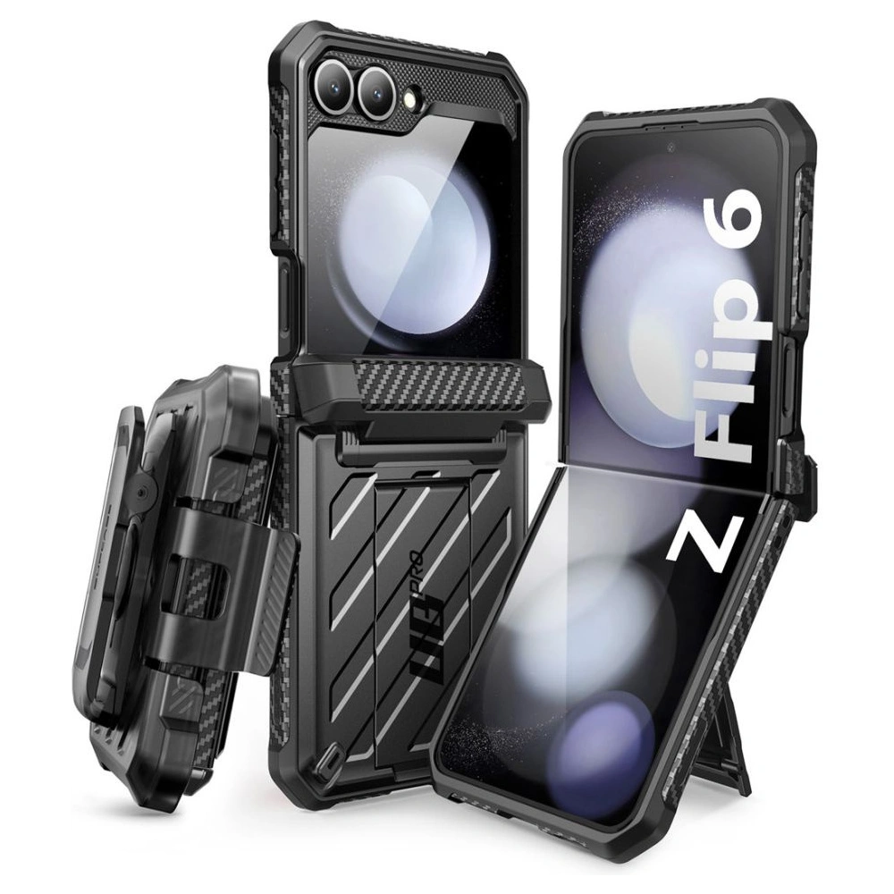 Wholesale Supcase Unicorn Beetle Pro Samsung Galaxy Z Flip 6 Black - SPC446 - {ean13} - Hurt