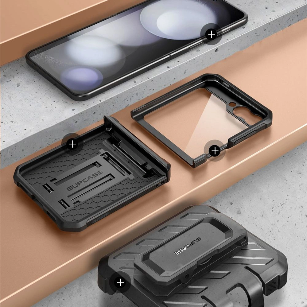 Wholesale Supcase Unicorn Beetle Pro Samsung Galaxy Z Flip 6 Black - SPC446 - {ean13} - Hurt