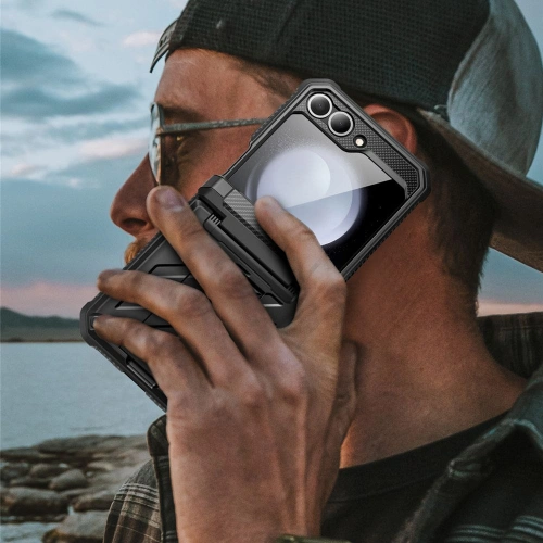 Etui Supcase Unicorn Beetle Pro Samsung Galaxy Z Flip 6 / 7 FE Black