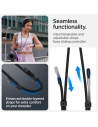 Hurtownia GSM - Smycz Spigen Universal Strap Set Crossbody & Wrist Black [2 PACK] - SPN3435 - {ean13} - Hurt