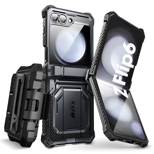 Etui Supcase IBLSN ArmorBox Samsung Galaxy Z Flip 6 / 7 FE Black