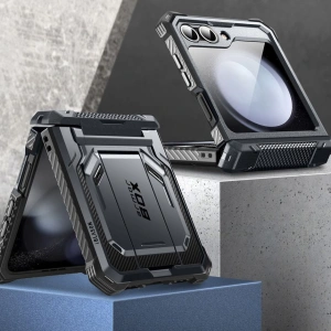 Wholesale Supcase IBLSN ArmorBox Samsung Galaxy Z Flip 6 Black - SPC447 - {ean13} - Hurt