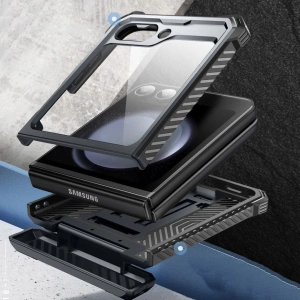 Wholesale Supcase IBLSN ArmorBox Samsung Galaxy Z Flip 6 Black - SPC447 - {ean13} - Hurt