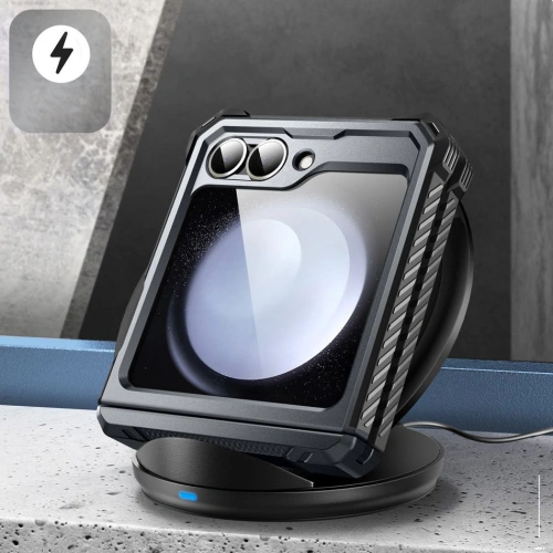 Etui Supcase IBLSN ArmorBox Samsung Galaxy Z Flip 6 / 7 FE Black