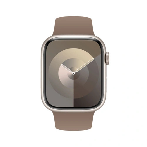 Pasek Crong Liquid Apple Watch 4/5/6/7/SE/8/9/10 40/41/42mm brązowy