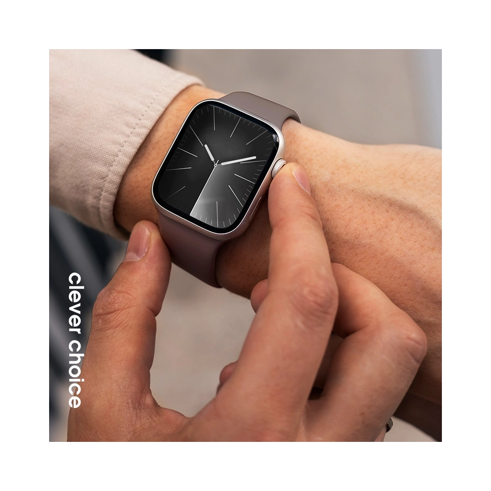 Wholesale Belt Crong Liquid Apple Watch 4/5/6/7/SE/8/9/10 40/41/42mm brown - CRG777 - {ean13} - Hurt