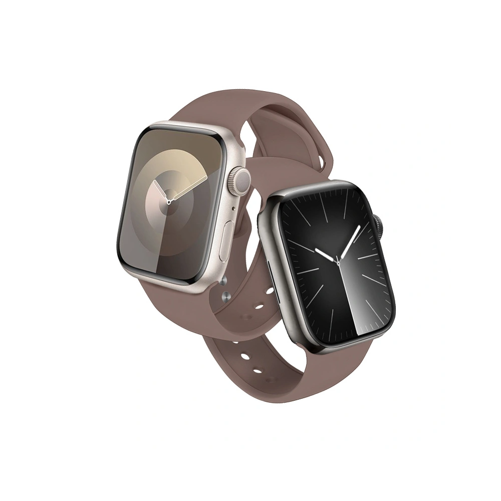Wholesale Belt Crong Liquid Apple Watch 4/5/6/7/SE/8/9/10 40/41/42mm brown - CRG777 - {ean13} - Hurt