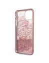 Hurtownia GSM - Etui Guess GUHCN65PEOLGPI Apple iPhone 11 Pro Max różowo-złoty/rosegold hard case 4G Peony Liquid Glitter - GUE288RS - {ean13} - Hurt