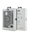 Hurtownia GSM - Case Karl Lagerfeld KLHMP15SHCKCKLCK Apple iPhone 15 / 14 / 13 Hardcase IML Crossbody Monogram Karl & Choupette Head MagSafe schwarz/black - KLD2100 - {ean13} - Hurt