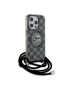 Hurtownia GSM - Etui Karl Lagerfeld KLHMP15XHCKCKLCK Apple iPhone 15 Pro Max hardcase IML Crossbody Monogram Karl & Choupette Head MagSafe černý/black - KLD2103 - {ean13} - Hurt