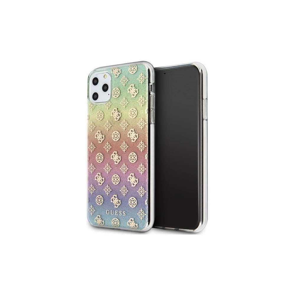 Hurtownia GSM - Etui Guess GUHCN65PEOML Apple iPhone 11 Pro Max multicolor hard case Iridescent 4G Peony - GUE289 - {ean13} - Hurt