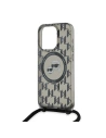 Hurtownia GSM - Etui Karl Lagerfeld KLHMP15XHCKCKLCK Apple iPhone 15 Pro Max hardcase IML Crossbody Monogram Karl & Choupette Head MagSafe černý/black - KLD2103 - {ean13} - Hurt