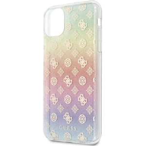 Hurtownia GSM - Etui Guess GUHCN65PEOML Apple iPhone 11 Pro Max mehrfarbig Hartschale Iridescent 4G Pfingstrose - GUE289 - {ean13} - Hurt